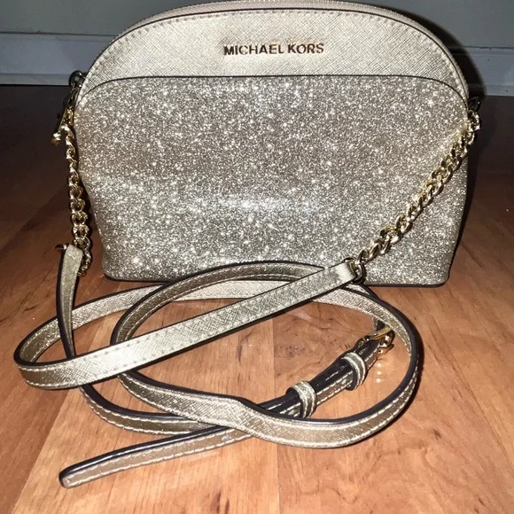 Michael Kors Glittering Gold Women's Bag - Picture 6 of 11
